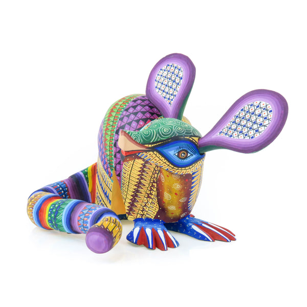 Beautiful Armadillo - Oaxacan Alebrije Wood Carving