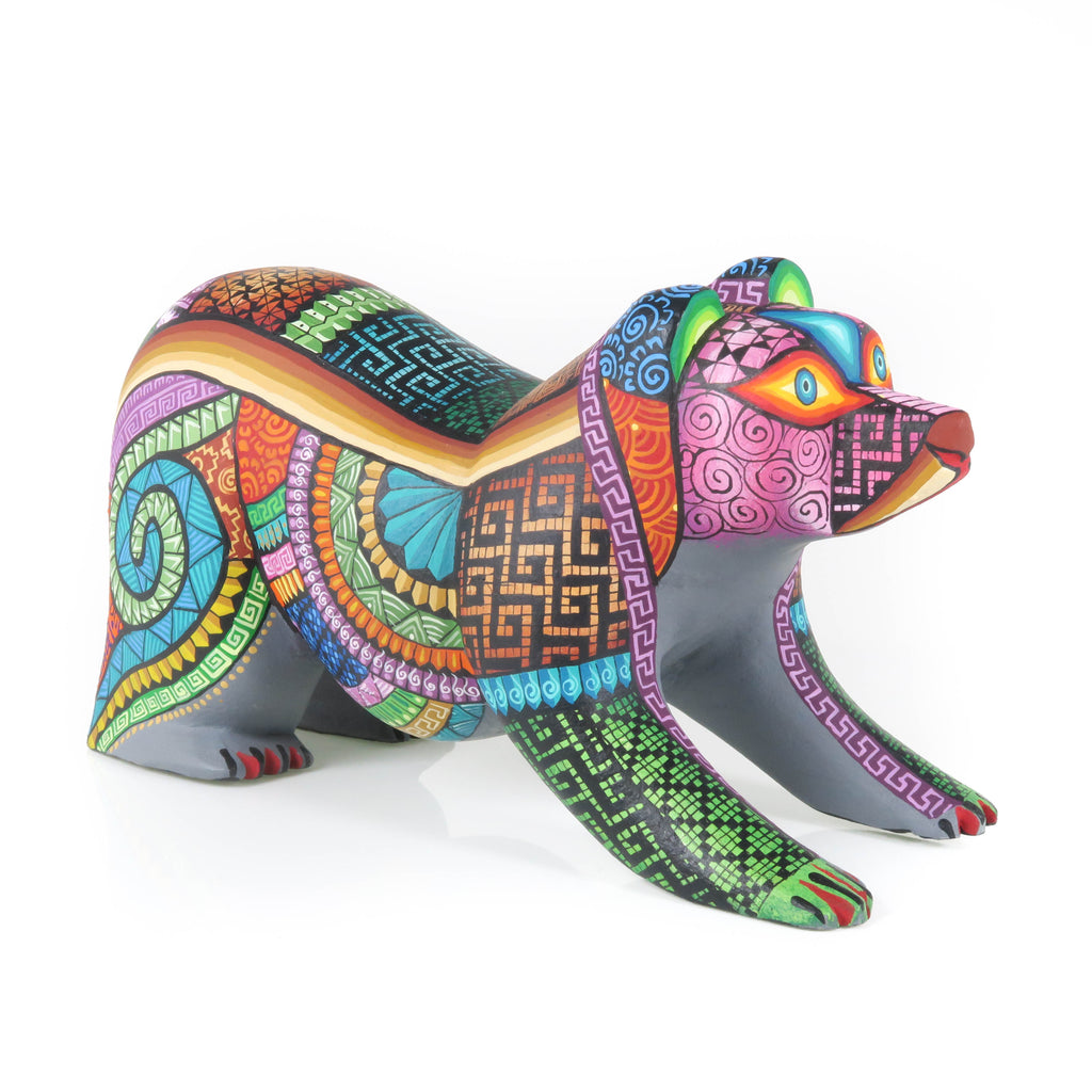 Bright Bear - Oaxacan Alebrije Wood Carving