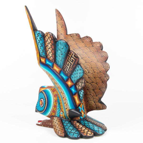 Fantastic Owl - Oaxacan Alebrije Wood Carving