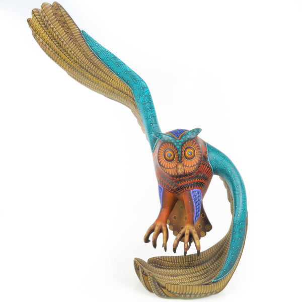 Masterpiece Owl - Oaxacan Alebrije Wood Carving