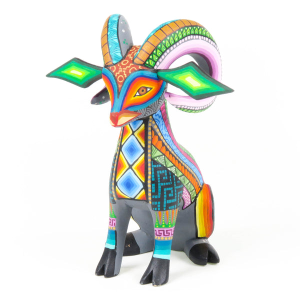 Bighorn Ram - Oaxacan Alebrije Wood Carving