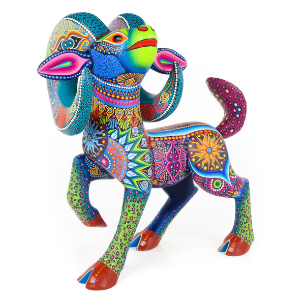 Bighorn Ram - Oaxacan Alebrije Wood Carving