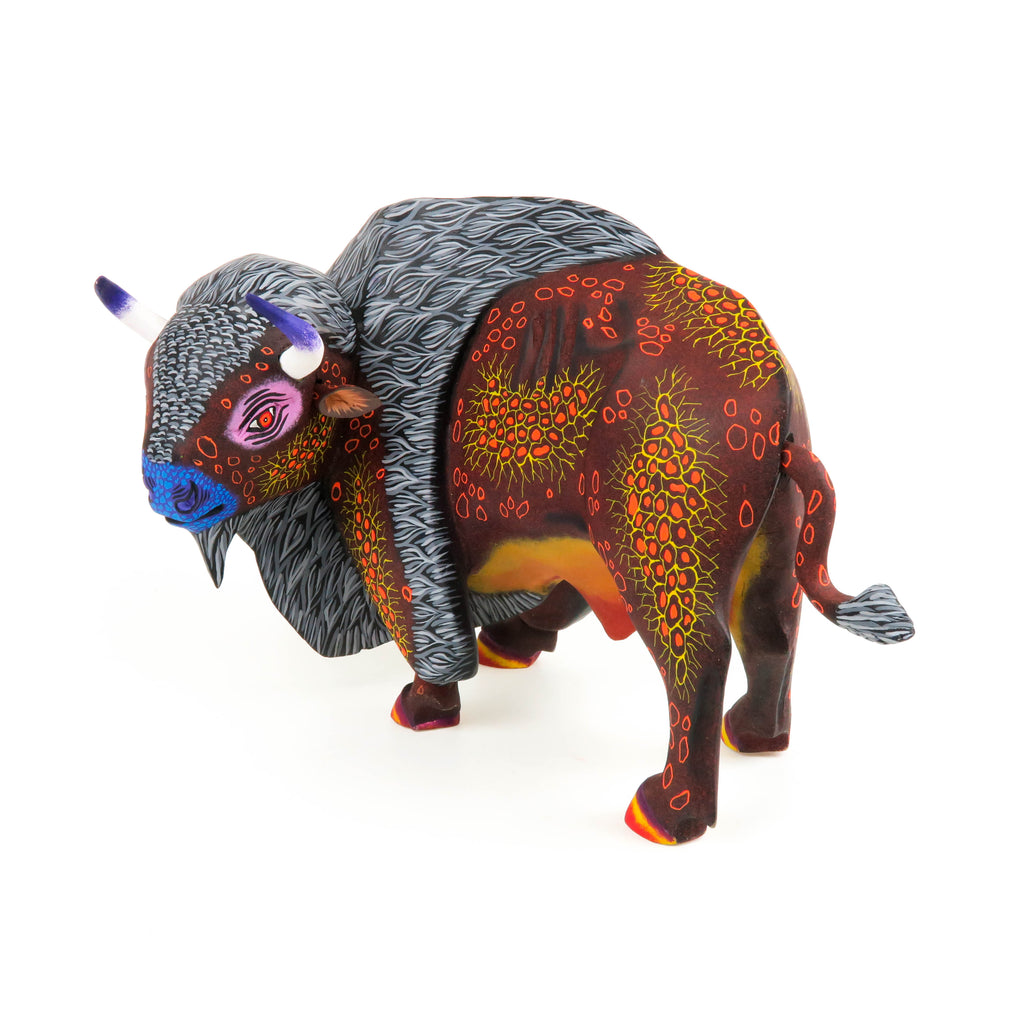 BE-003 ビザンツ帝国 アレクシオス3世 ビロン製アスプロン・トラッキー貨 Bison - Oaxacan Alebrije Wood Carving – VivaMexico.com - Mexican Art