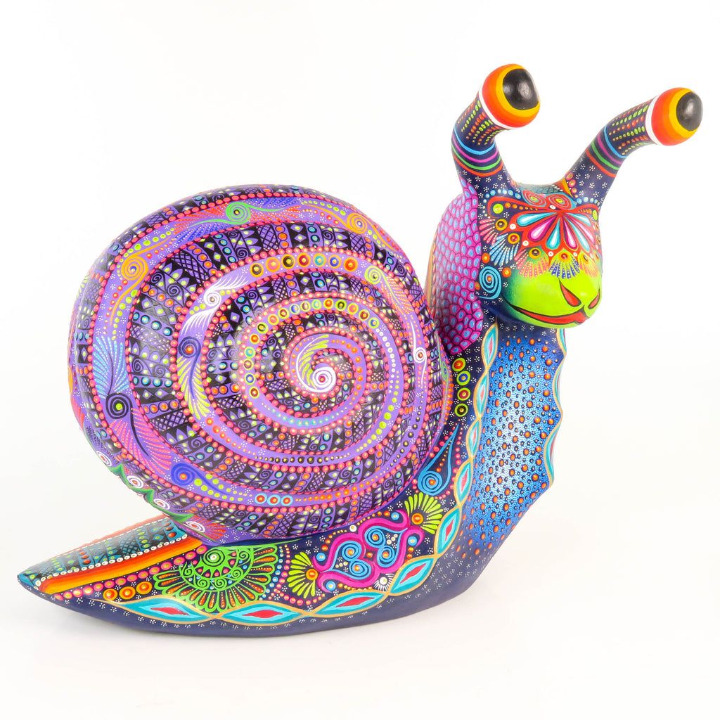 Exquisite Snail - Oaxacan Alebrije Wood Carving