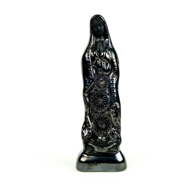 Barro Negro (Mexican Black Clay): Virgin Mary - VivaMexico.com