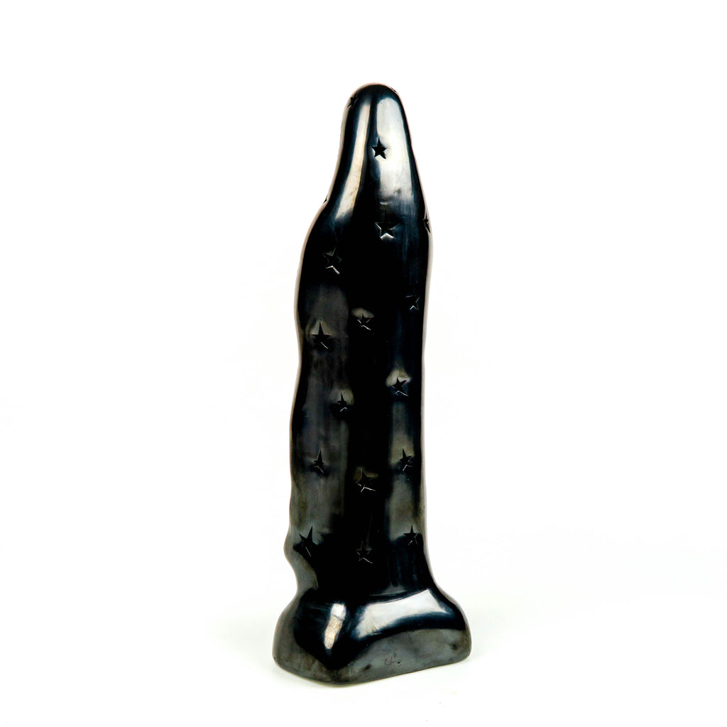 Barro Negro (Mexican Black Clay): Virgin Mary  VivaMexico.com - Mexican Art
