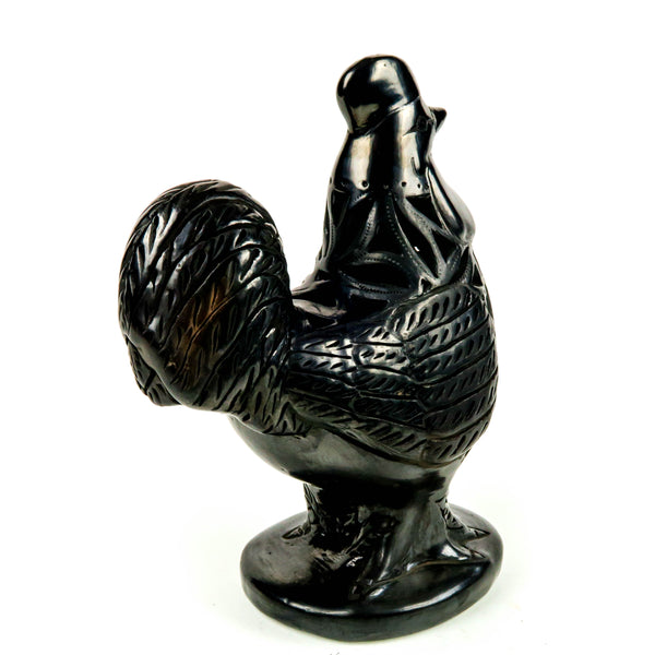 Barro Negro (Mexican Black Clay): Rooster - VivaMexico.com