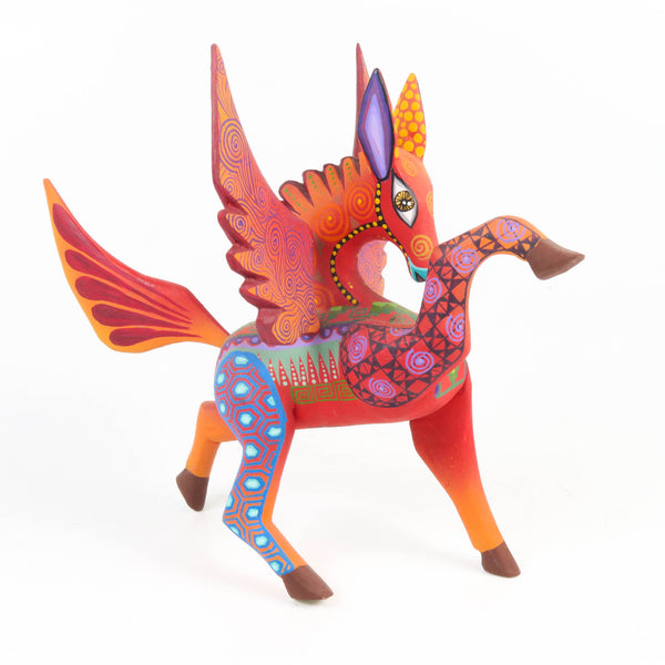 Pegasus - Oaxacan Alebrije Wood Carving