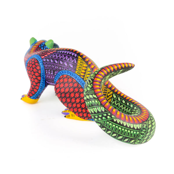 Otter With Fish - Oaxacan Alebrije Wood Carving