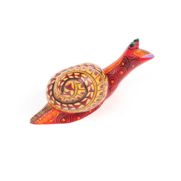 Whimsical Snail - Oaxacan Alebrije Wood Carving