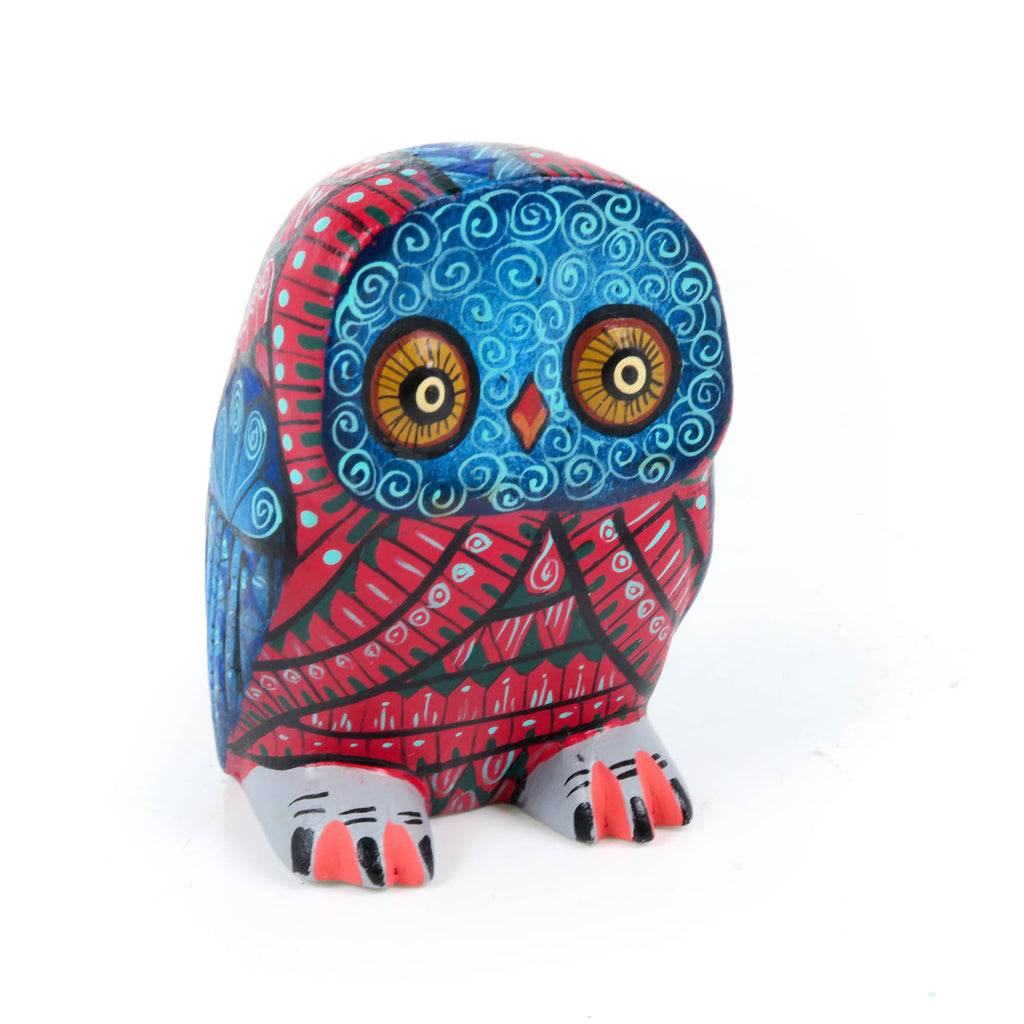 Zapotec Owl - Oaxacan Alebrije Wood Carving