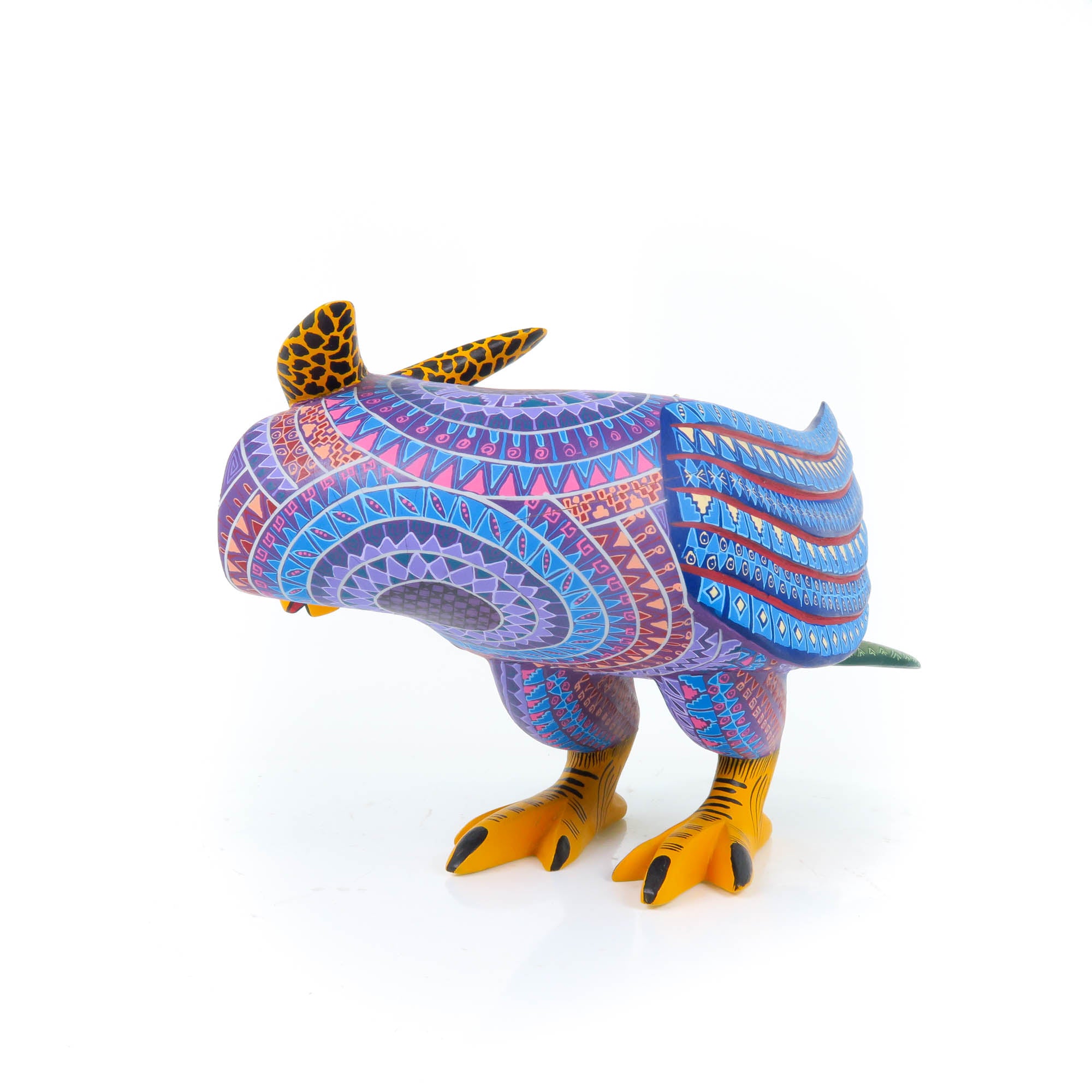 Beautiful Crouching Owl - Oaxacan Alebrije Wood Carving – Viva Mexico ...