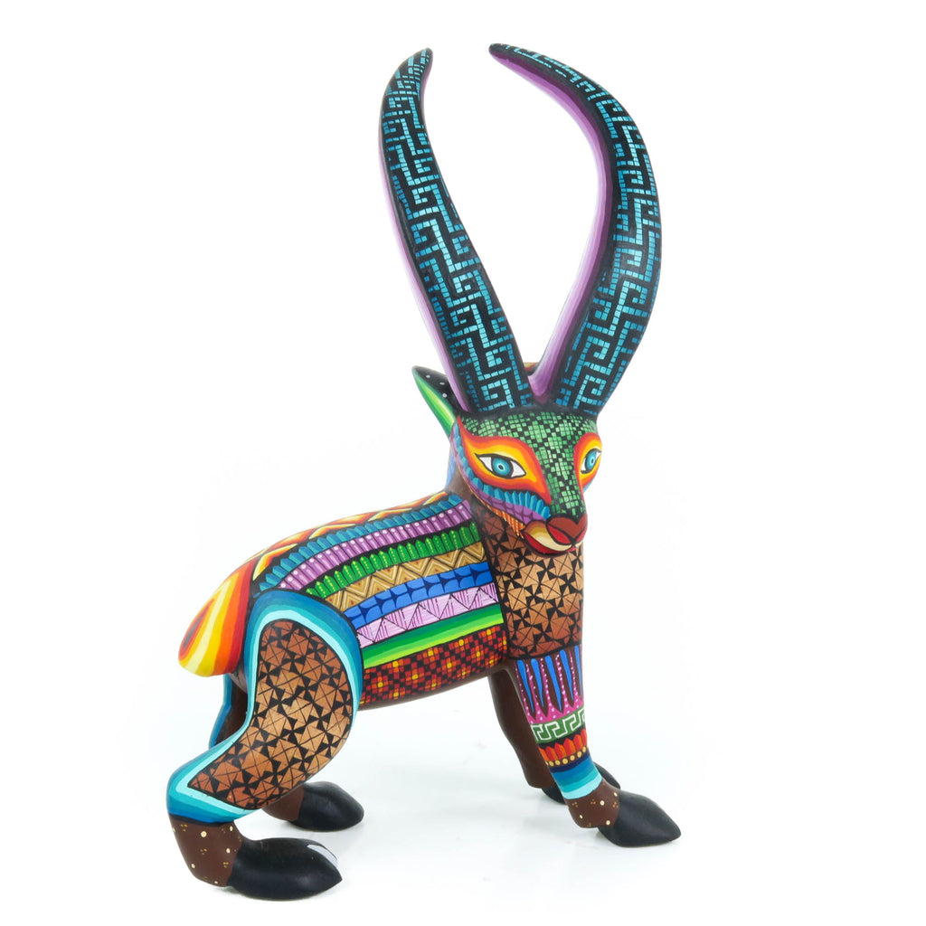 Antelope - Oaxacan Alebrije Wood Carving – VivaMexico.com