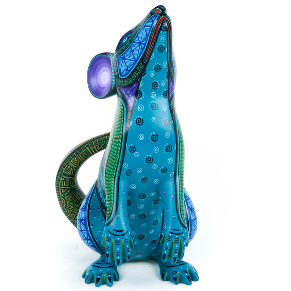 Curious Mouse - Oaxacan Alebrije Wood Carving