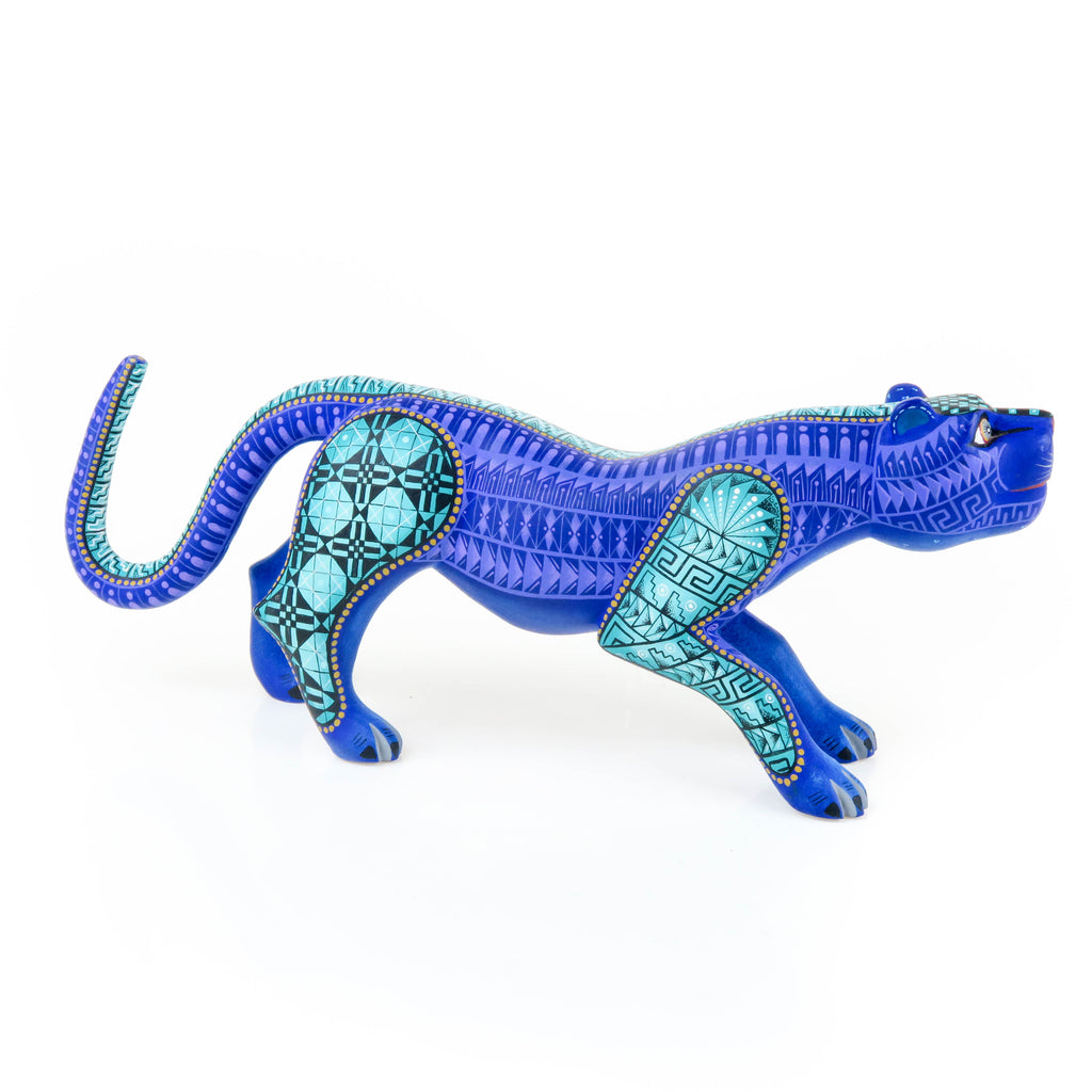 Zapotec Panther - Oaxacan Alebrije Wood Carving