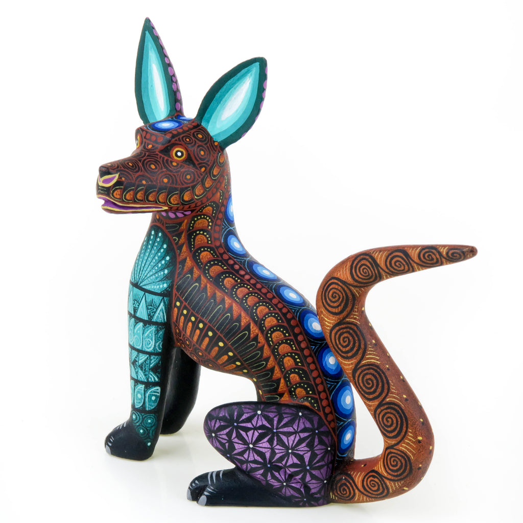 Fantastic Fox - Oaxacan Alebrije Wood Carving