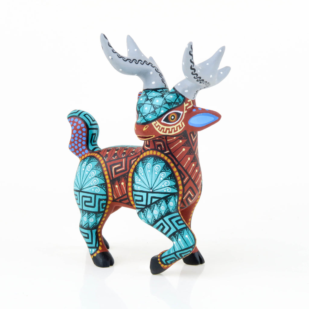 Fabulous Deer - Oaxacan Alebrije Wood Carving