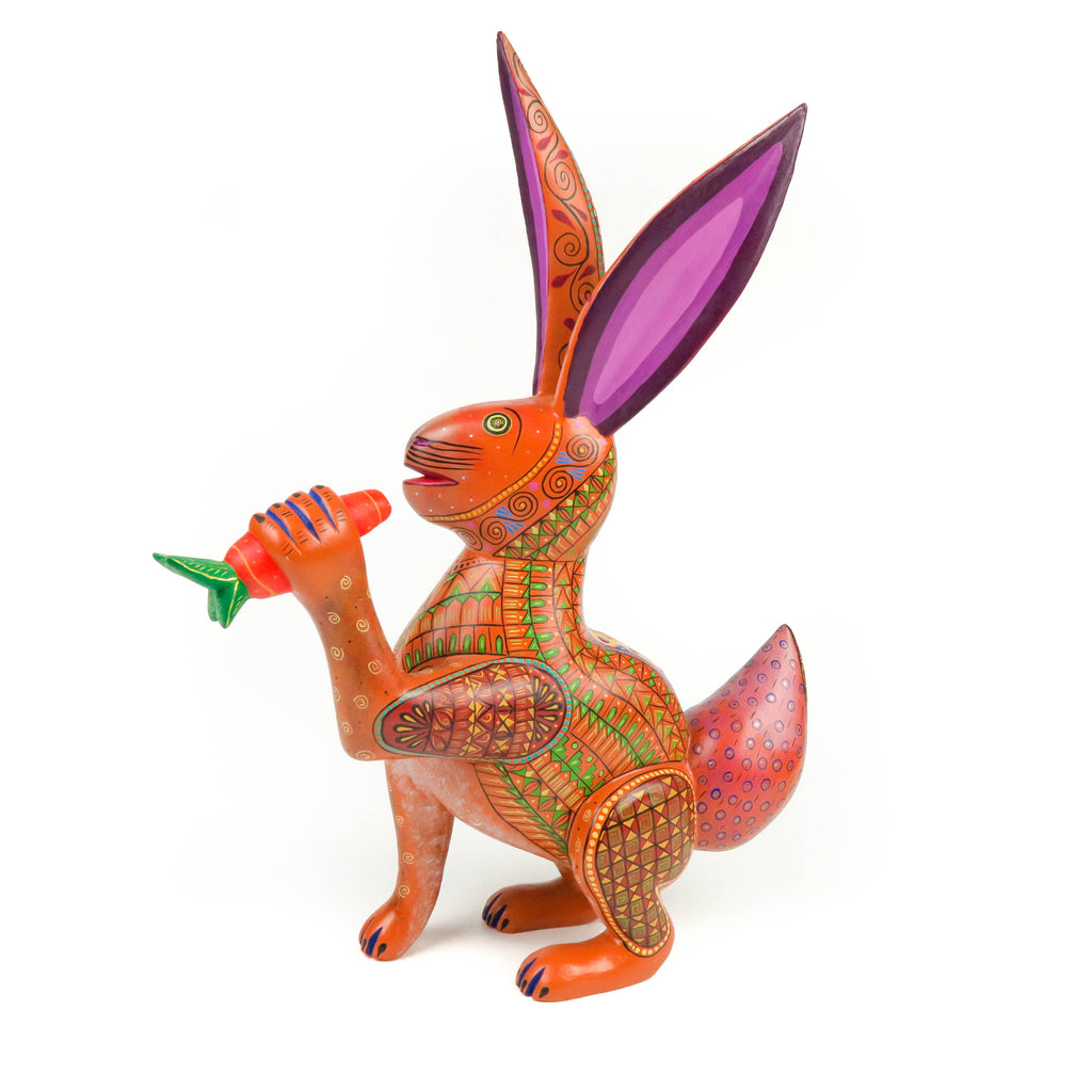 Fantastic Rabbit - Oaxacan Alebrije Wood Carving