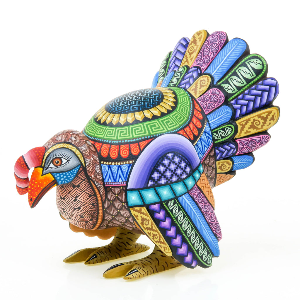 Fantastic Turkey - Oaxacan Alebrije Wood Carving
