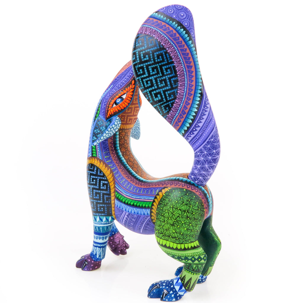 Beautiful Howling Coyote - Oaxacan Alebrije Wood Carving – Viva Mexico ...