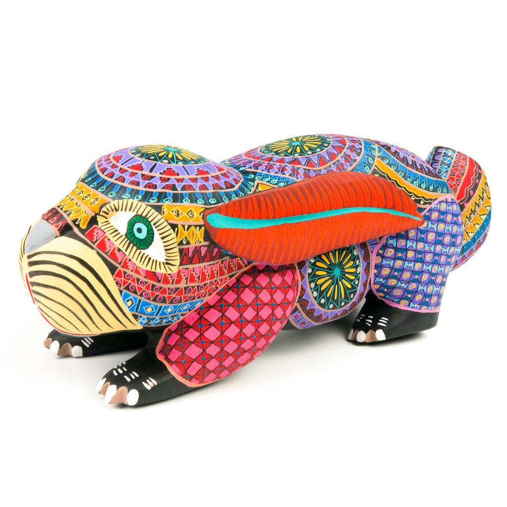 Whimsical Rabbit - Oaxacan Alebrije Wood Carving