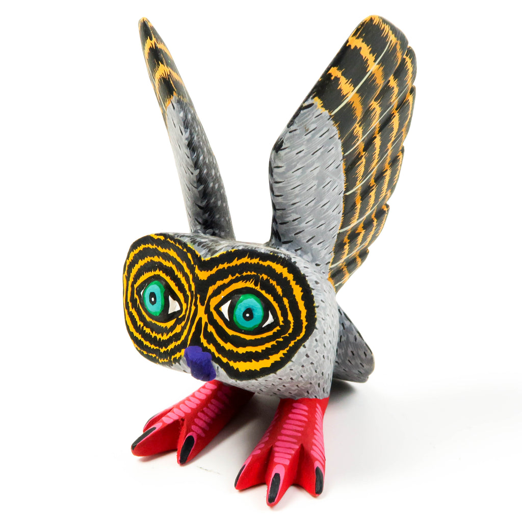 Barn Owl - Oaxacan Alebrije Wood Carving