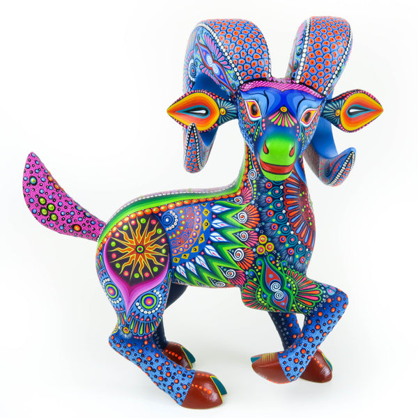 Bighorn Ram - Oaxacan Alebrije Wood Carving