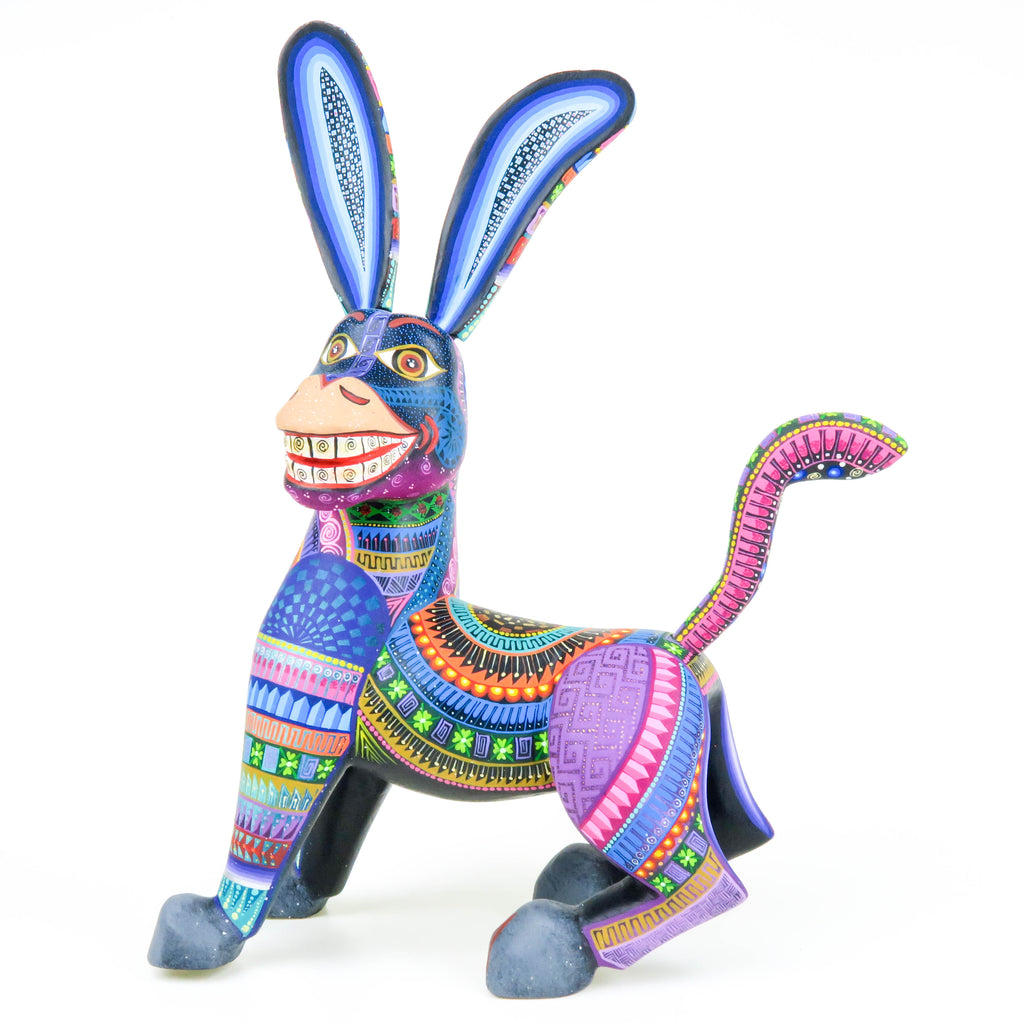 Fabulous Donkey - Oaxacan Alebrije Wood Carving