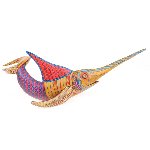 Swordfish - Oaxacan Alebrije Wood Carving