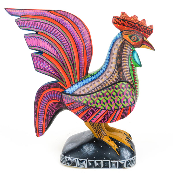 Beautiful Rooster - Oaxacan Alebrije Wood Carving