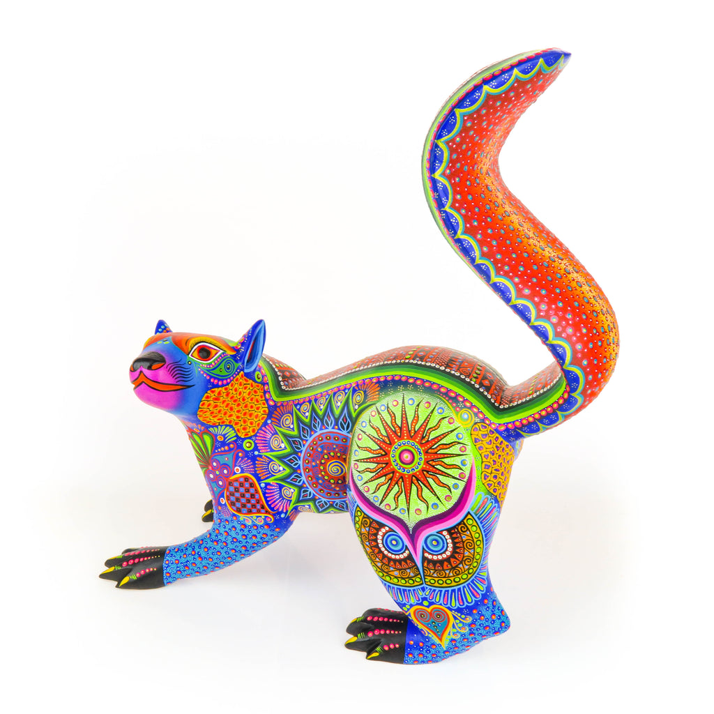 Masterpiece Squirrel - Oaxacan Alebrije Wood Carving