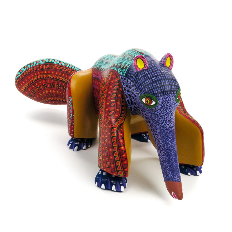 Anteater - Oaxacan Alebrije Wood Carving – Viva Mexico - Fine Mexican Art