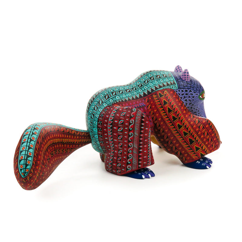 Anteater - Oaxacan Alebrije Wood Carving – Viva Mexico - Fine Mexican Art