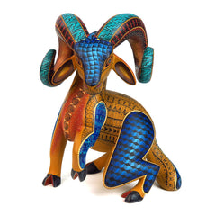 Bighorn Sheep - Oaxacan Alebrije Wood Carving - Nestor Melchor